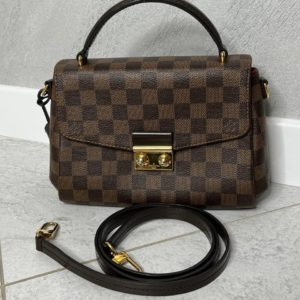 Сумка Louis Vuitton Croisette Damir Ebene в отличном состоянии