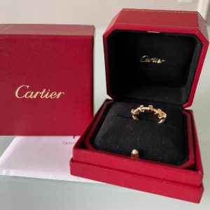 Новое кольцо Ecrou De Cartier rose gold