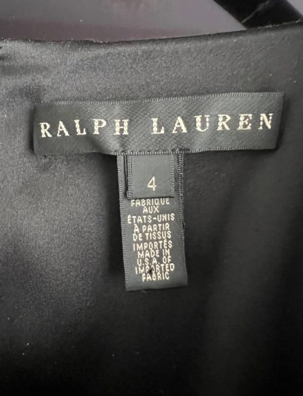 Новое платье Ralph Lauren с кожаными вставками