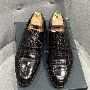 Продаются туфли Kiton из кожи крокодила