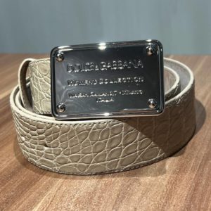Новый ремень Dolce&Gabbana из кожи крокодила