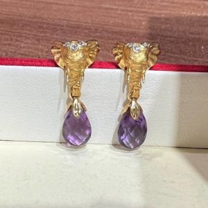 Золотые гвоздики Carrera y Carrera в отличном состоянии