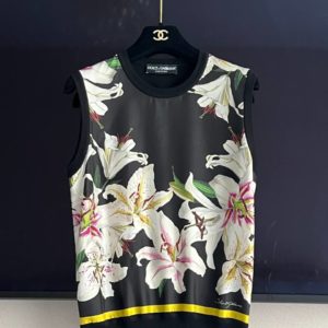 Новый шелковый топ Dolce&Gabbana
