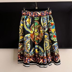 Юбка Dolce&Gabbana на шелковой подкладке (Копировать)