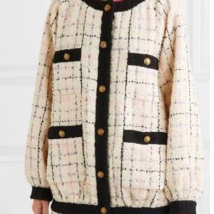 Твидовый бомбер Gucci в идеальном состоянии